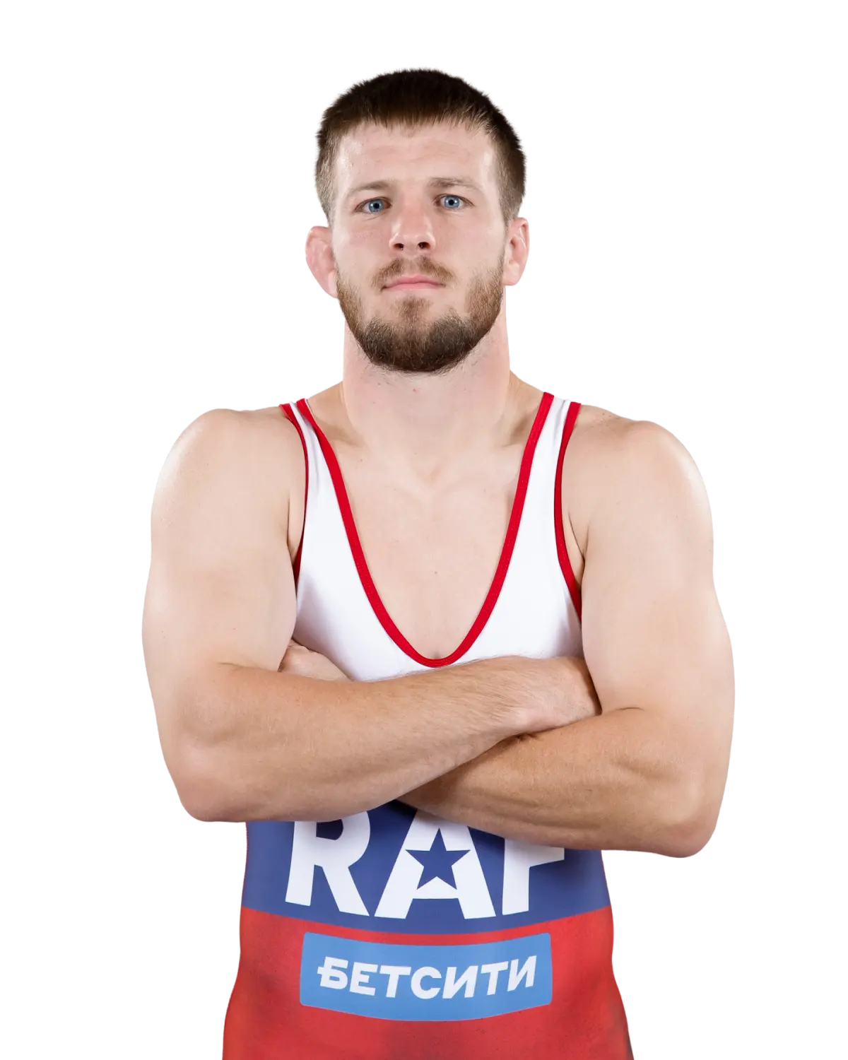 Upper-body portrait of Jason Nolf, RAF athlete.