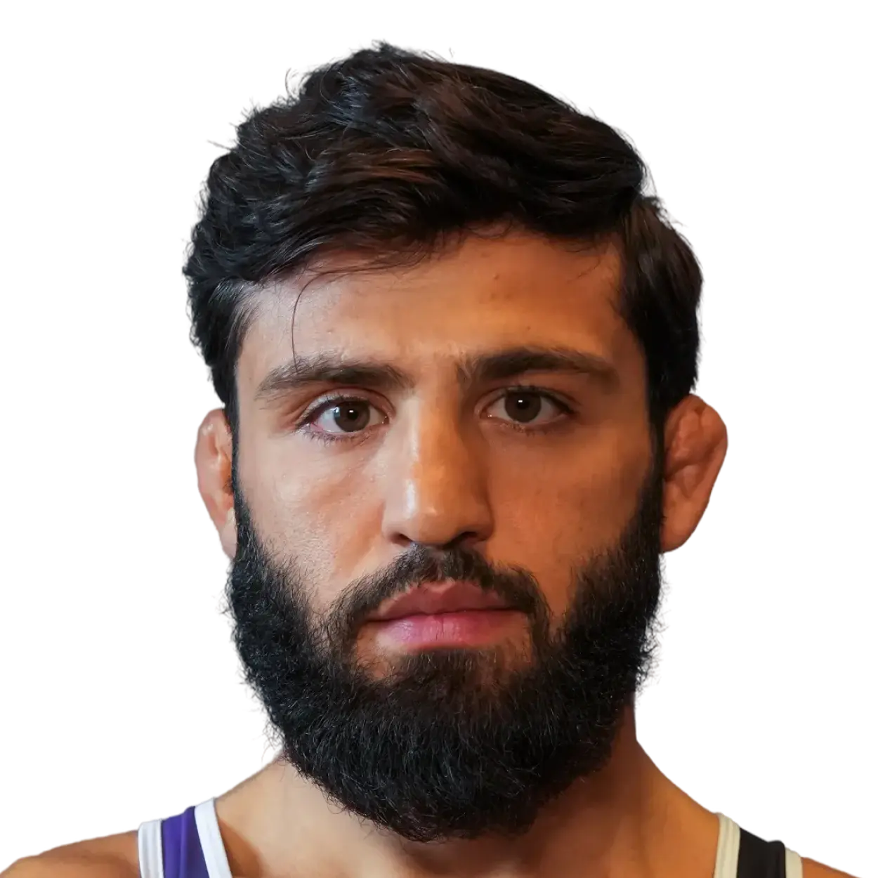 Portrait of Arman Tsarukyan, RAF athlete.