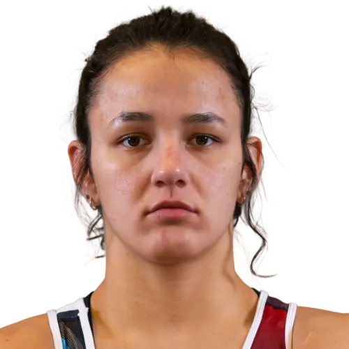 Portrait of Bella Mir, RAF athlete.