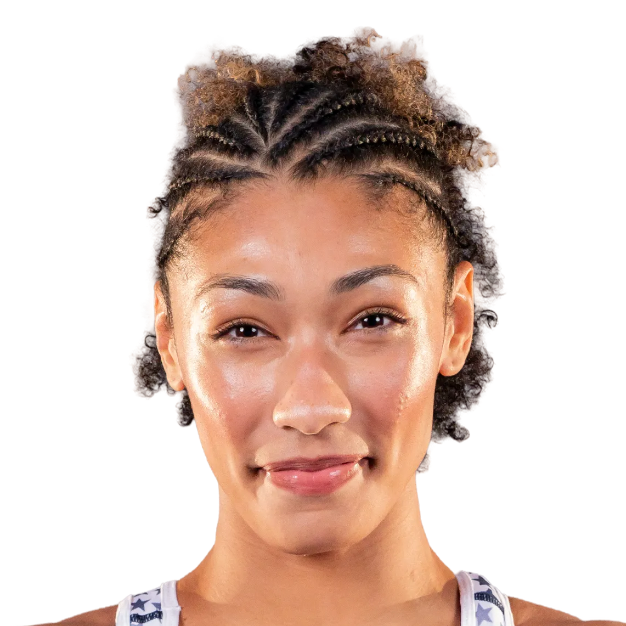 Portrait of Kennedy Blades, RAF athlete.