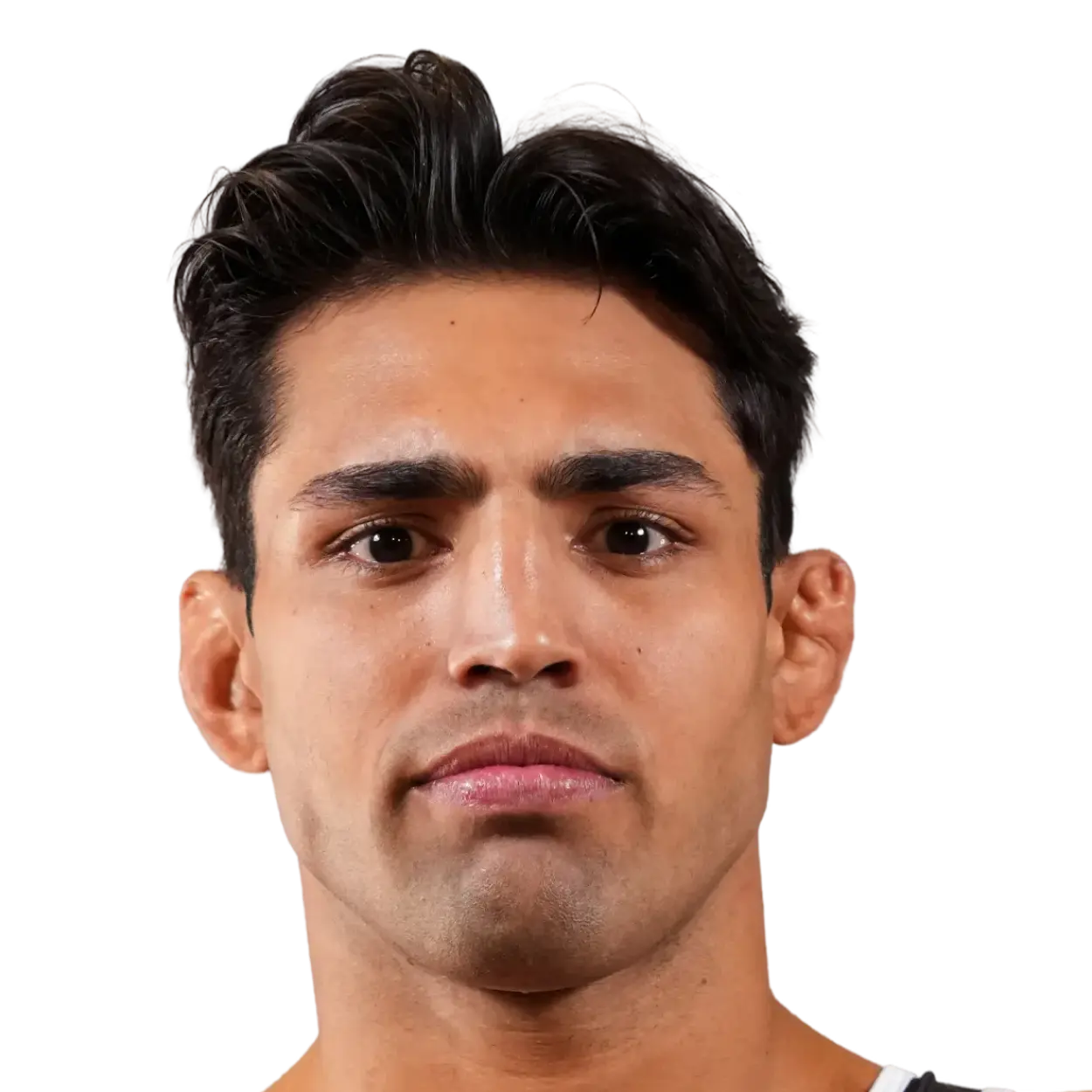 Portrait of Zahid Valencia, RAF athlete.
