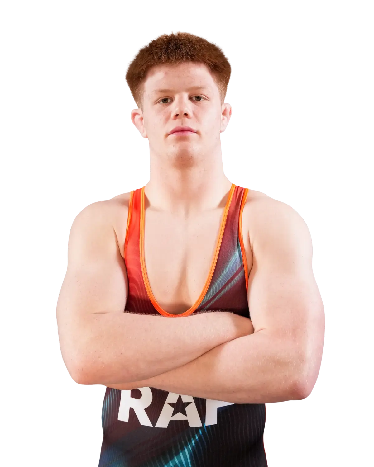 Upper-body portrait of Aeoden Sinclair, RAF athlete.