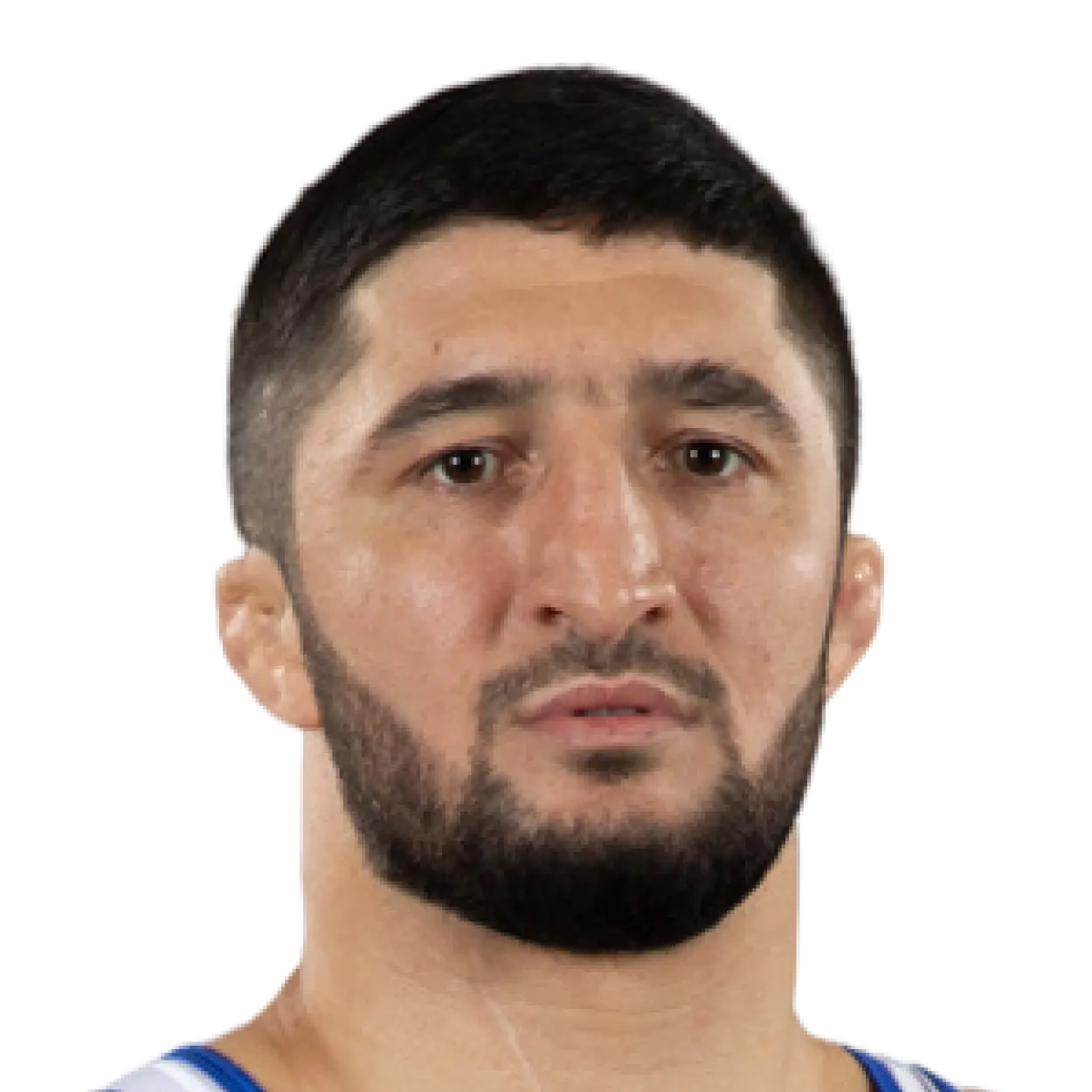 Portrait of Abdulrashid Sadulaev, RAF athlete.