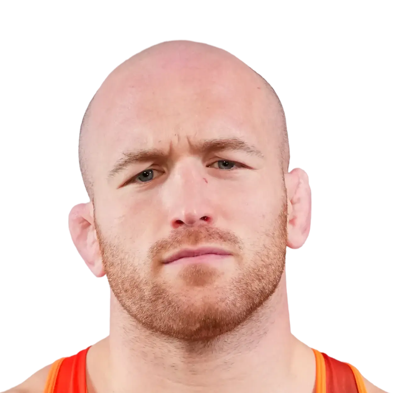 Portrait of Kyle Snyder, RAF athlete.