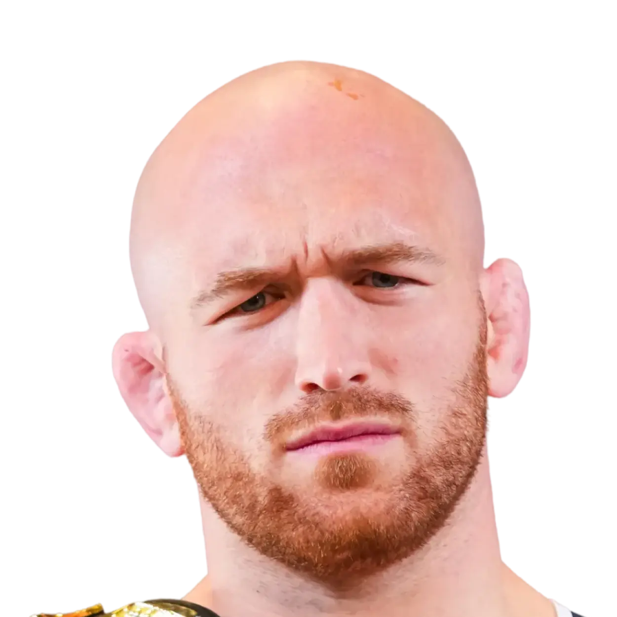 Portrait of Kyle Snyder, RAF athlete.