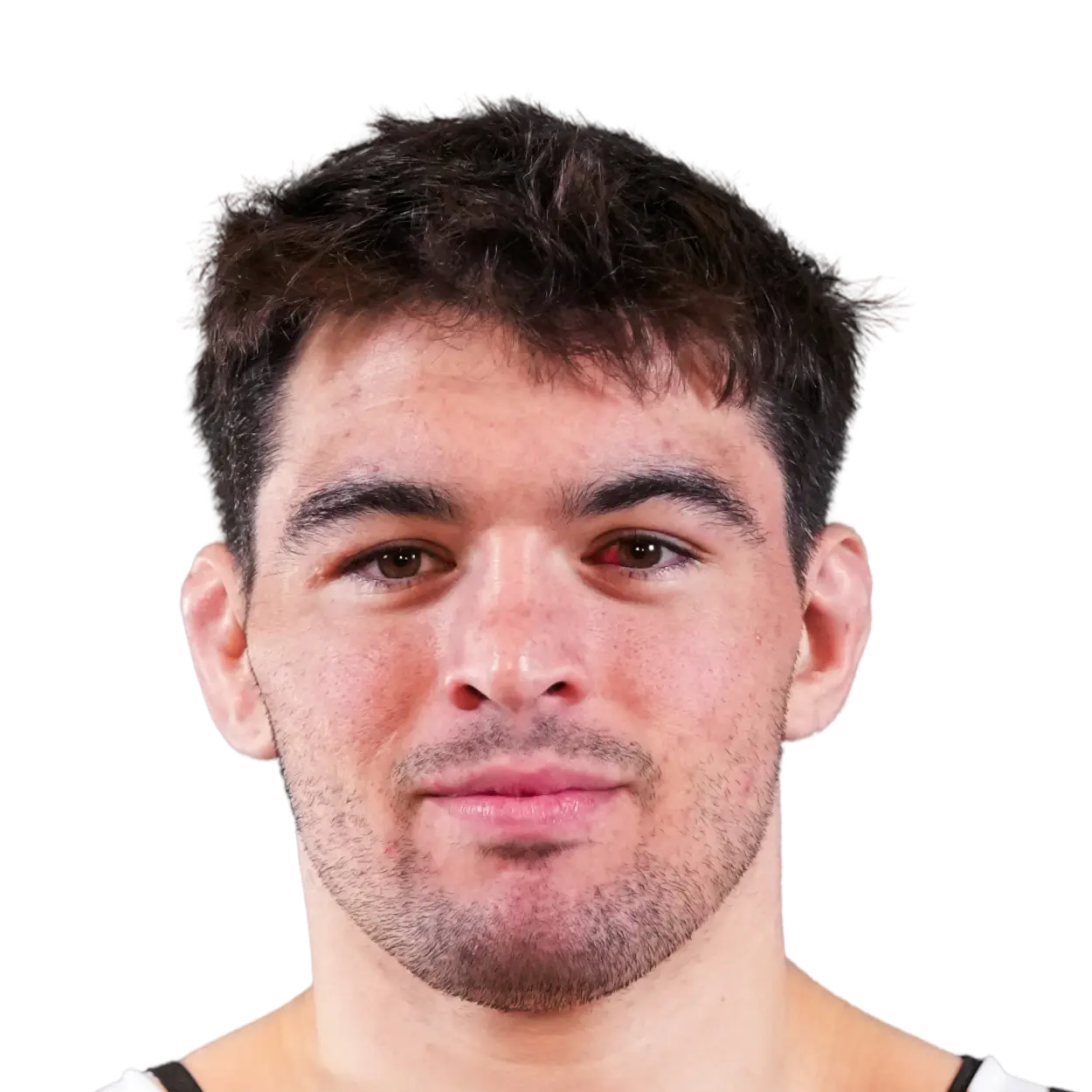 Portrait of Anthony Cassioppi, RAF athlete.