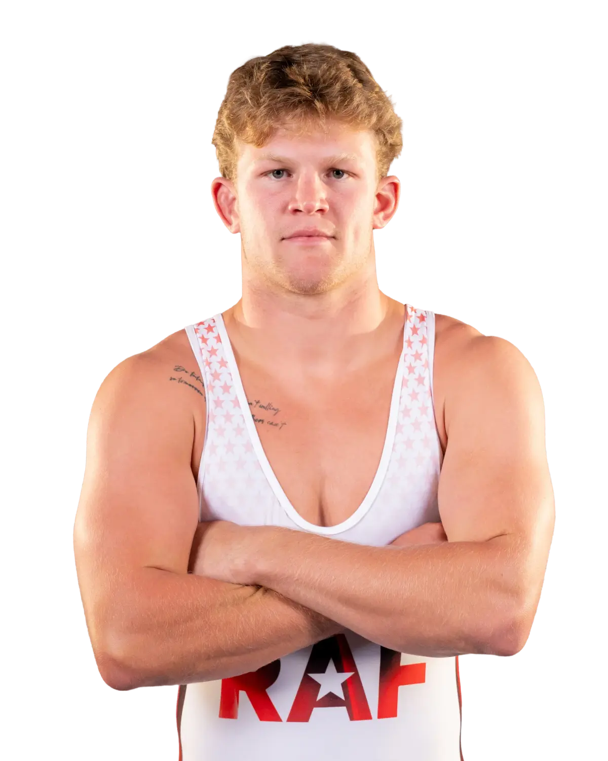 Upper-body portrait of Max McEnelly, RAF athlete.
