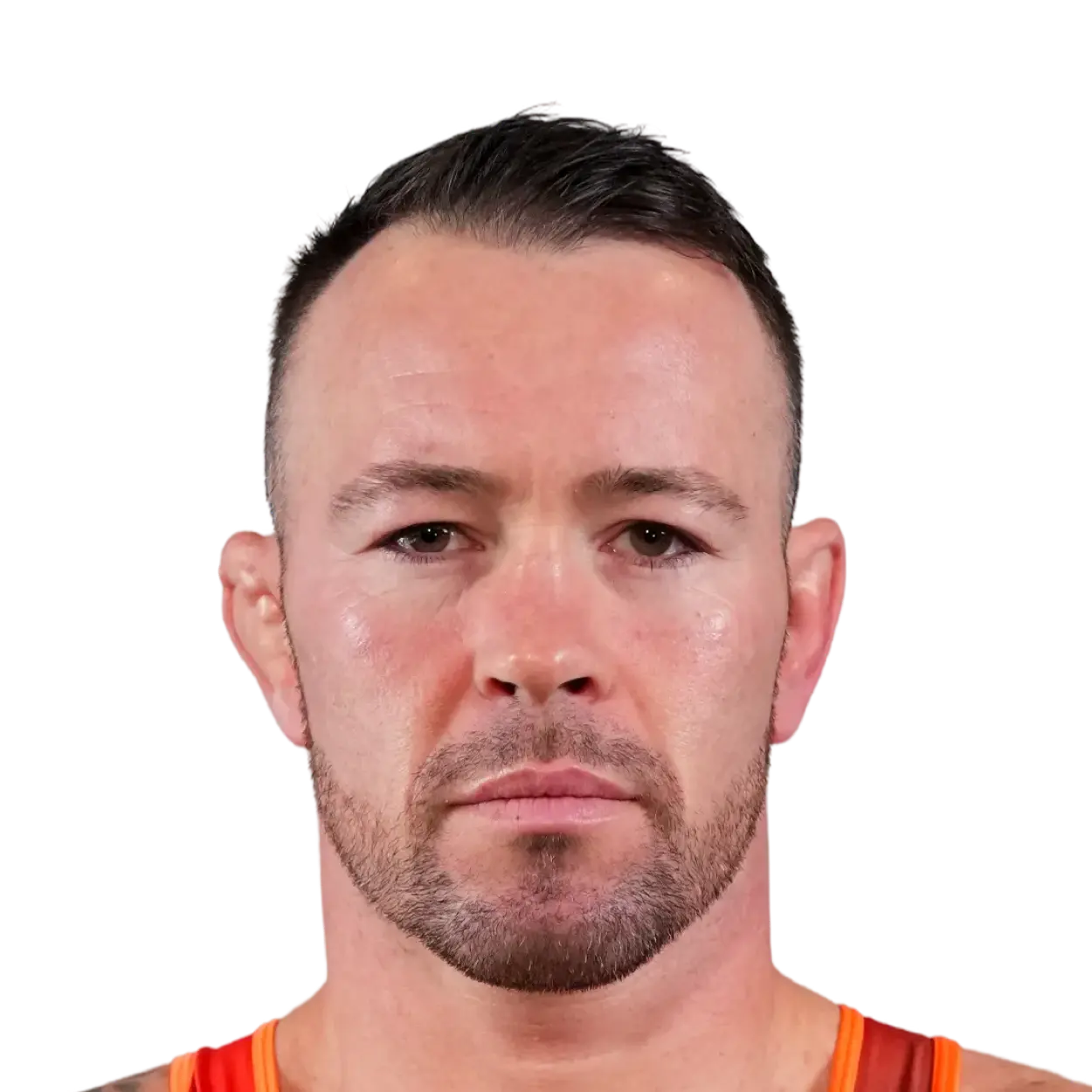 Portrait of Colby Covington, RAF athlete.