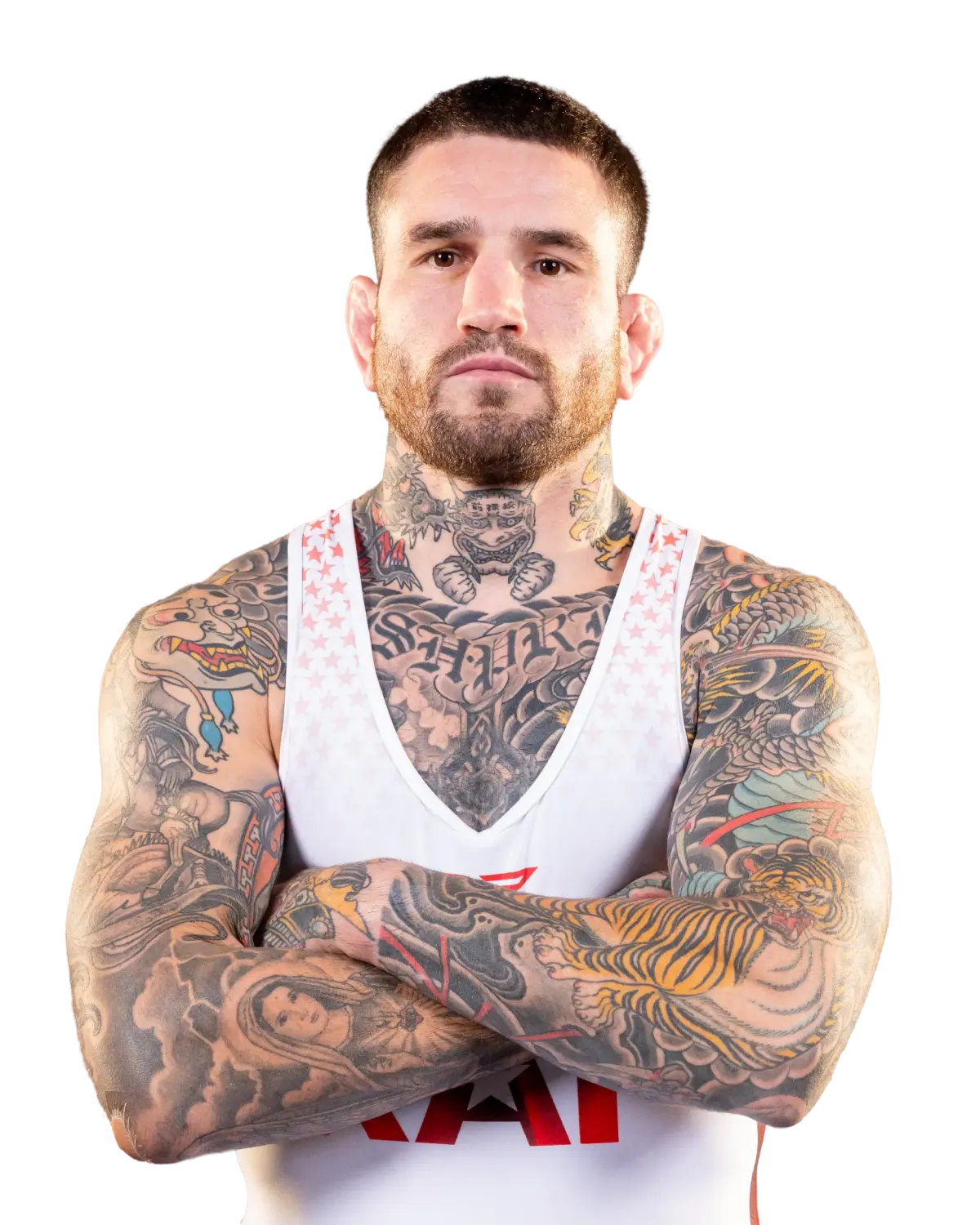 Upper-body portrait of Sean Brady, RAF athlete.
