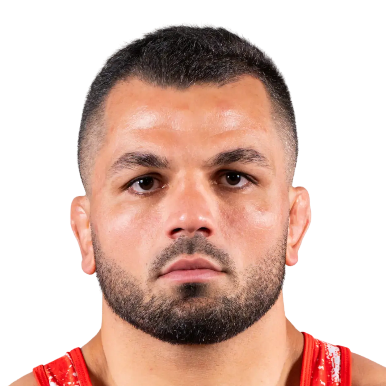 Portrait of Givi Matcharashvili, RAF athlete.