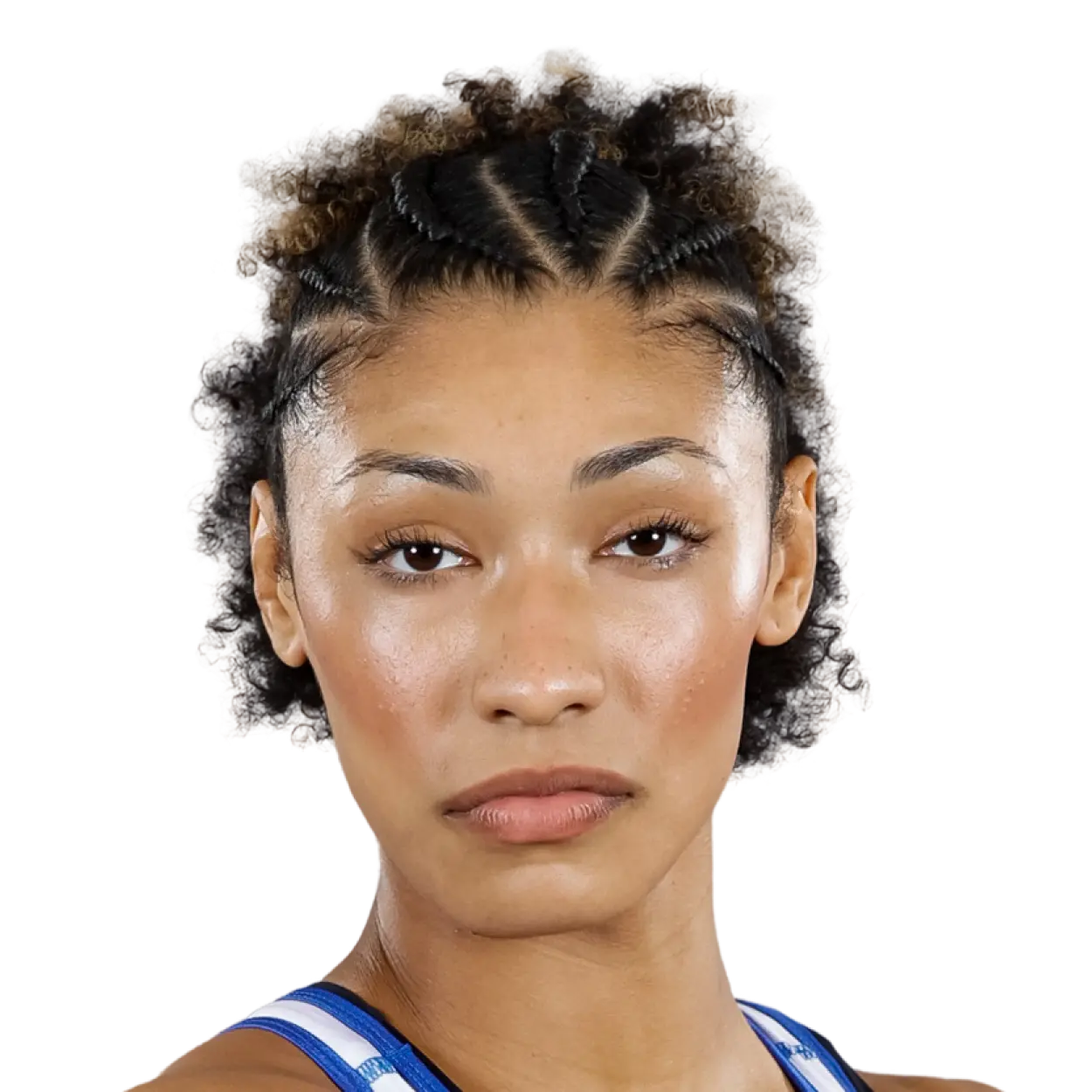 Portrait of Kennedy Blades, RAF athlete.