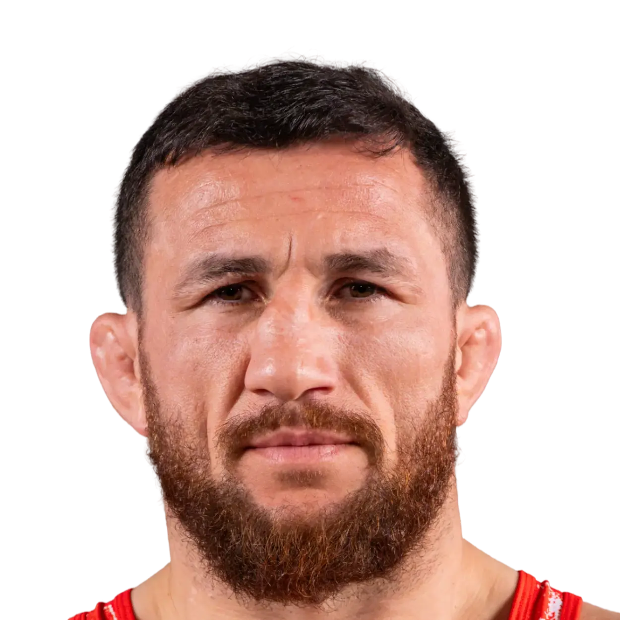 Portrait of Merab Dvalishvili, RAF athlete.