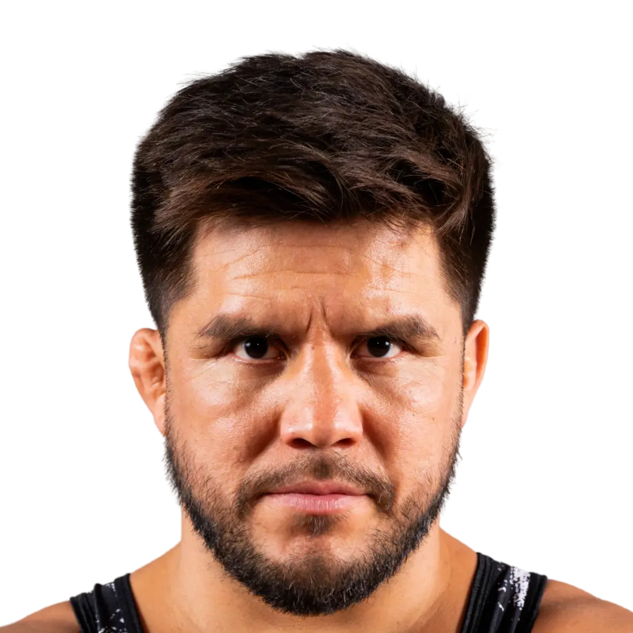 Portrait of Henry Cejudo, RAF athlete.