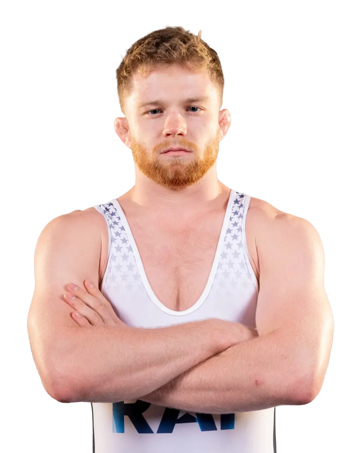 Upper-body portrait of Will Lewan, RAF athlete.