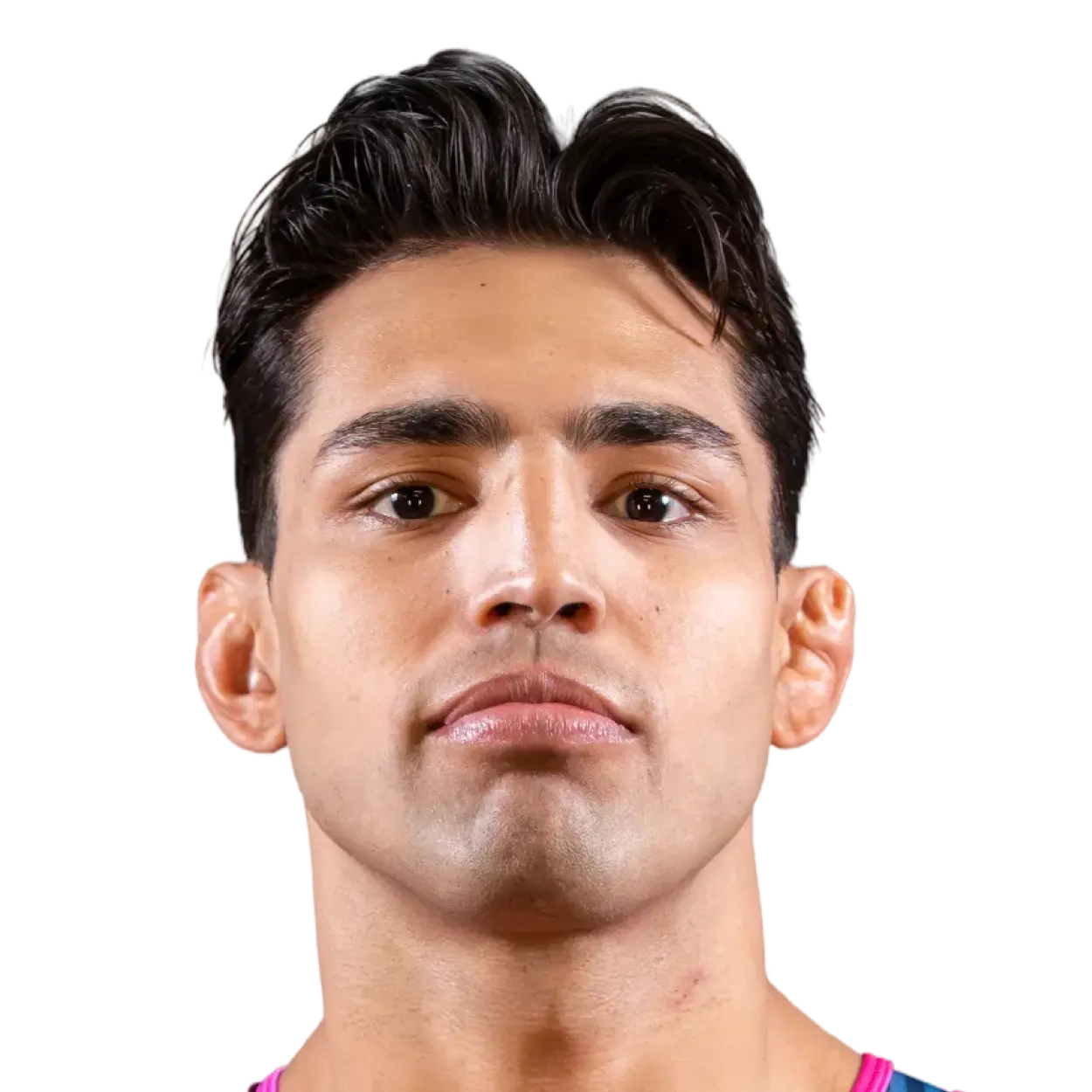 Portrait of Zahid Valencia, RAF athlete.