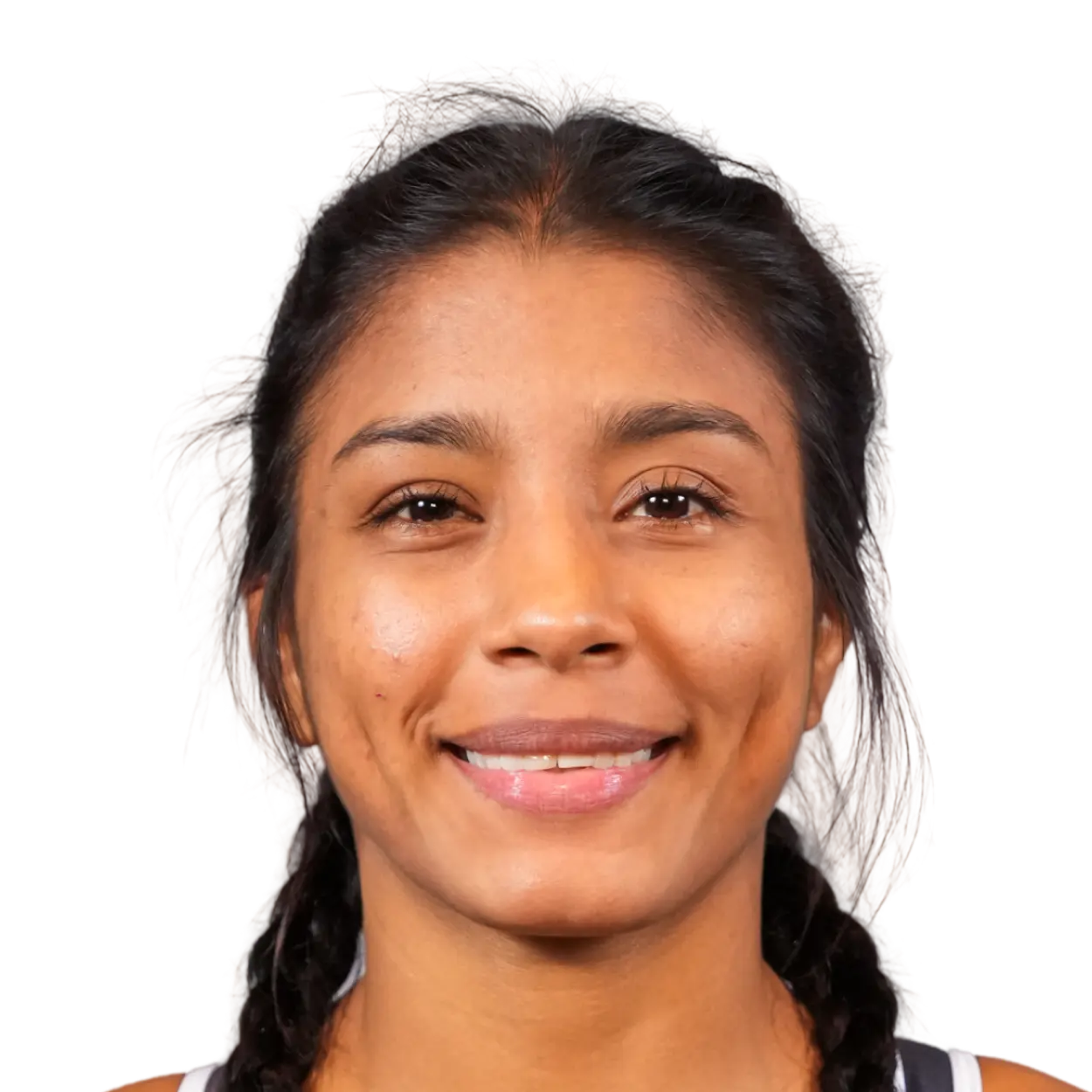 Portrait of Lucia Yepez, RAF athlete.