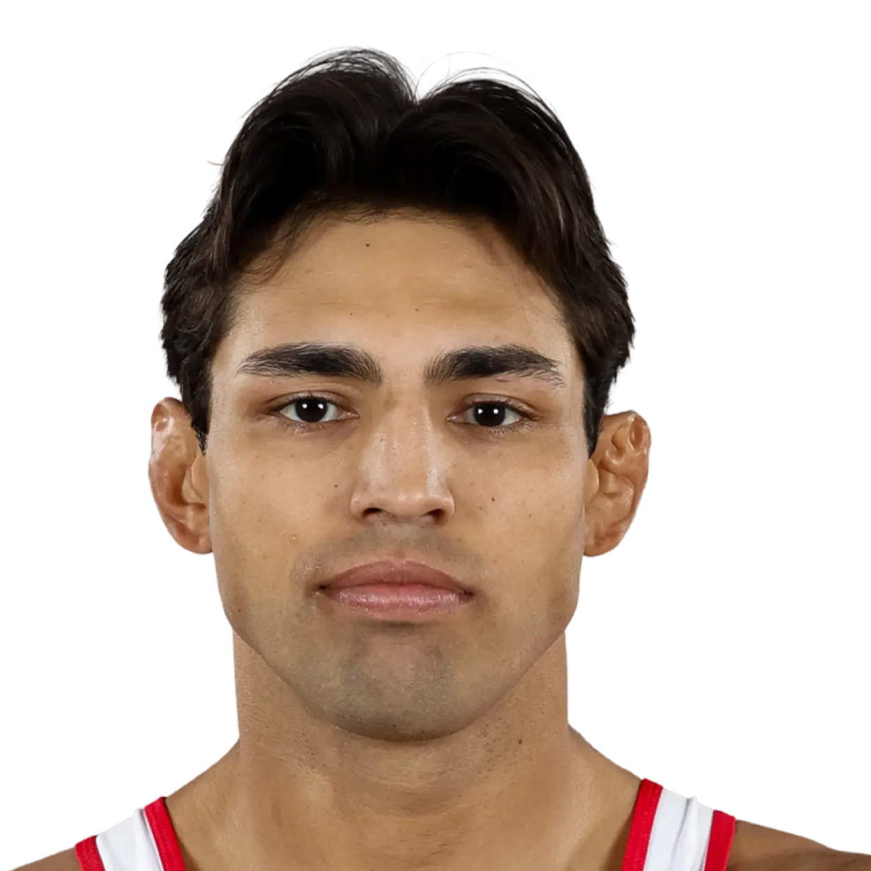 Portrait of Zahid Valencia, RAF athlete.