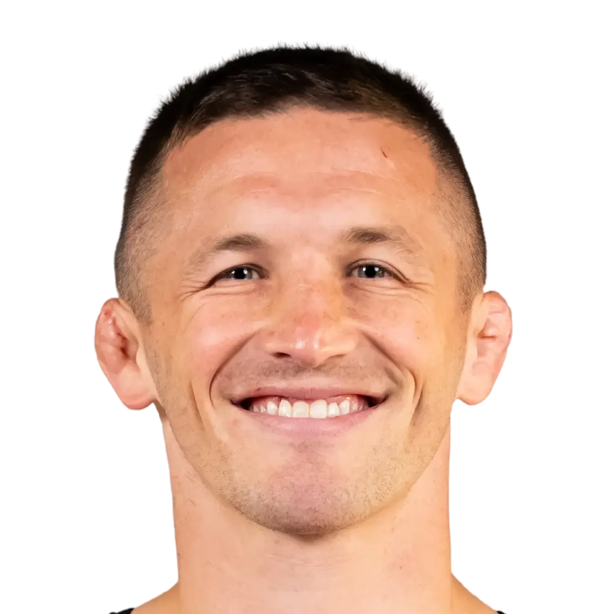 Portrait of Johnni DiJulius, RAF athlete.