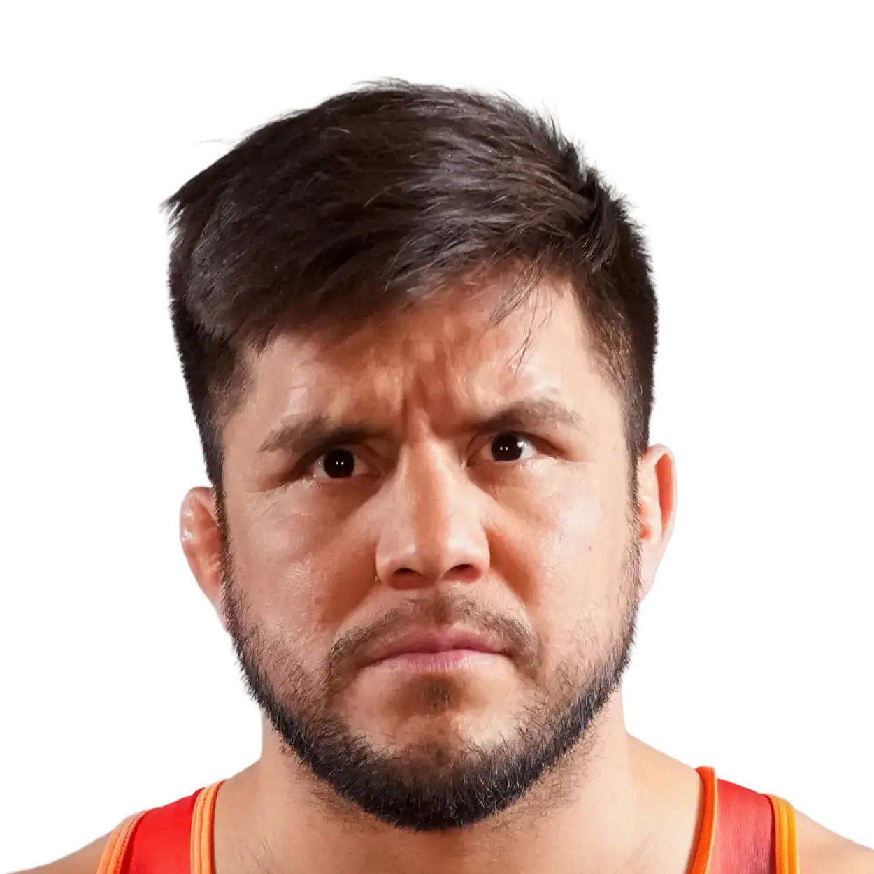 Portrait of Henry Cejudo, RAF athlete.