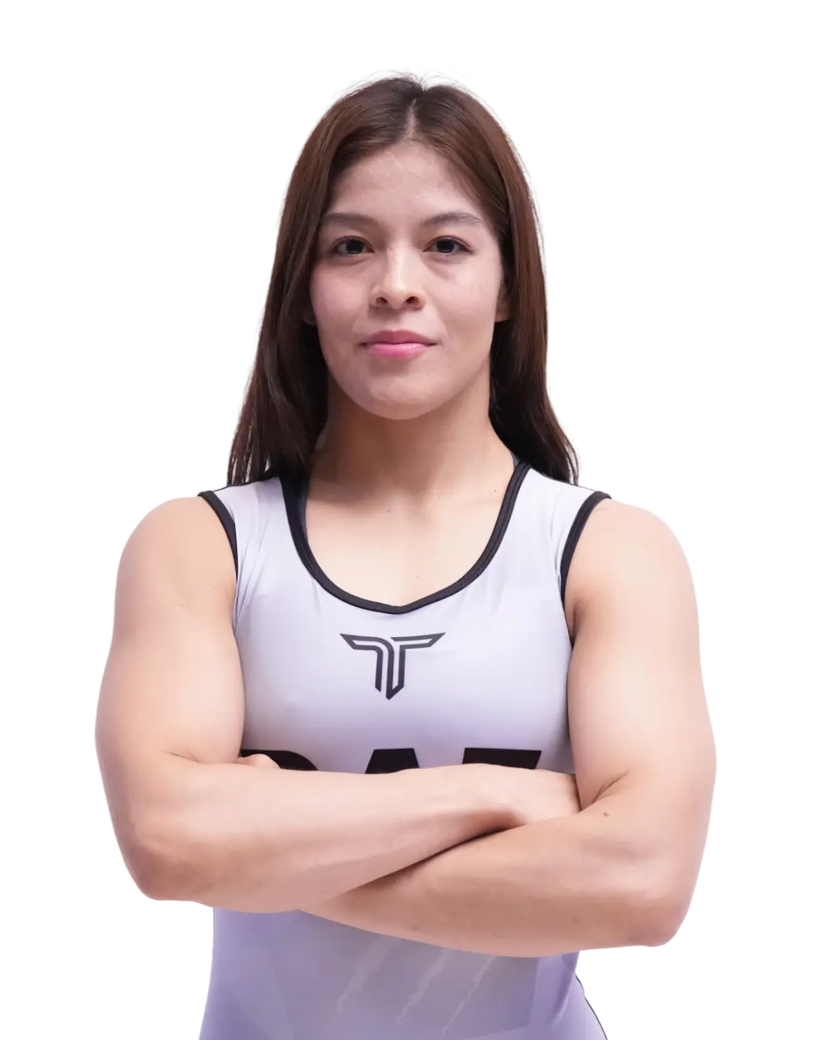 Upper-body portrait of Alejandra Rivera, RAF athlete.