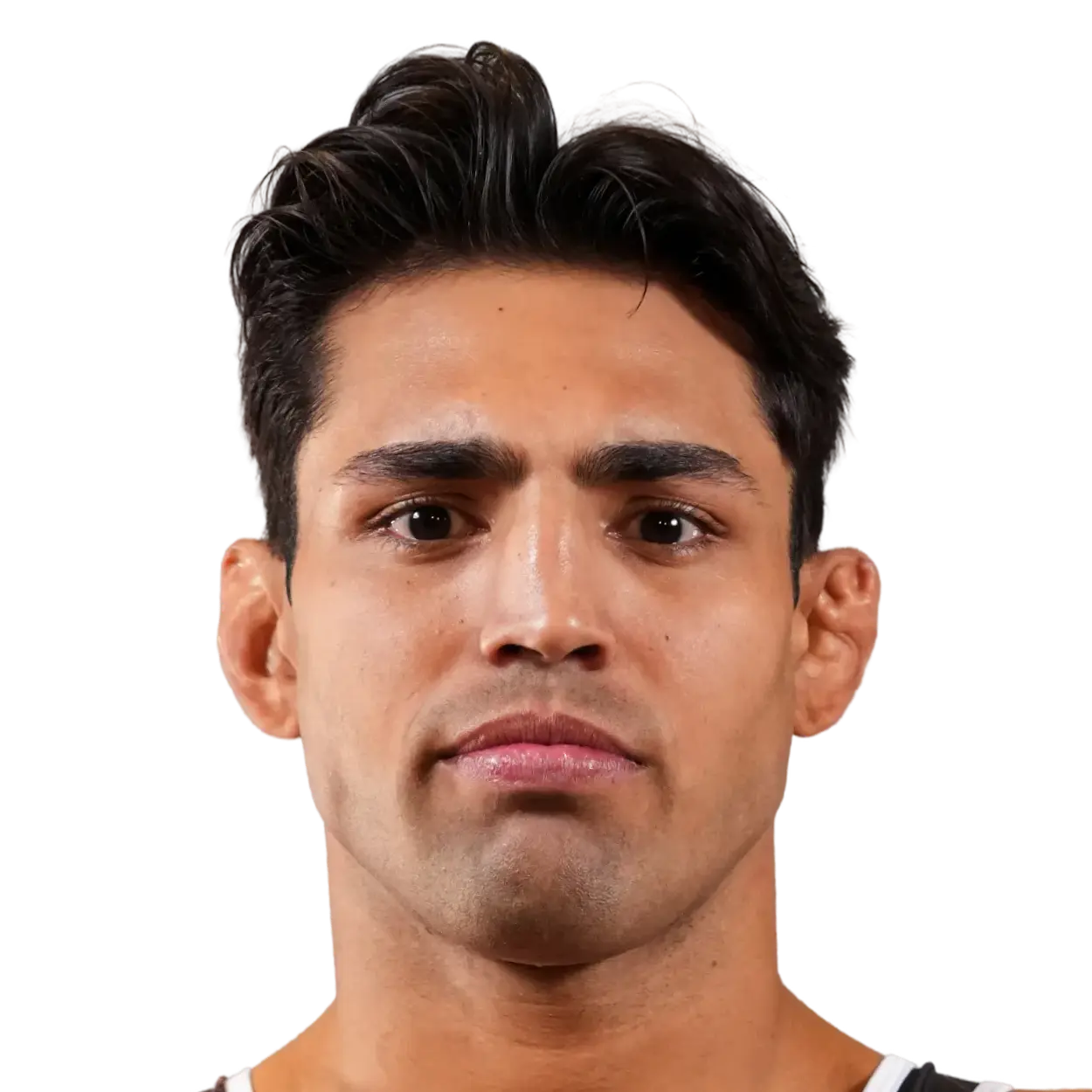 Portrait of Zahid Valencia, RAF athlete.