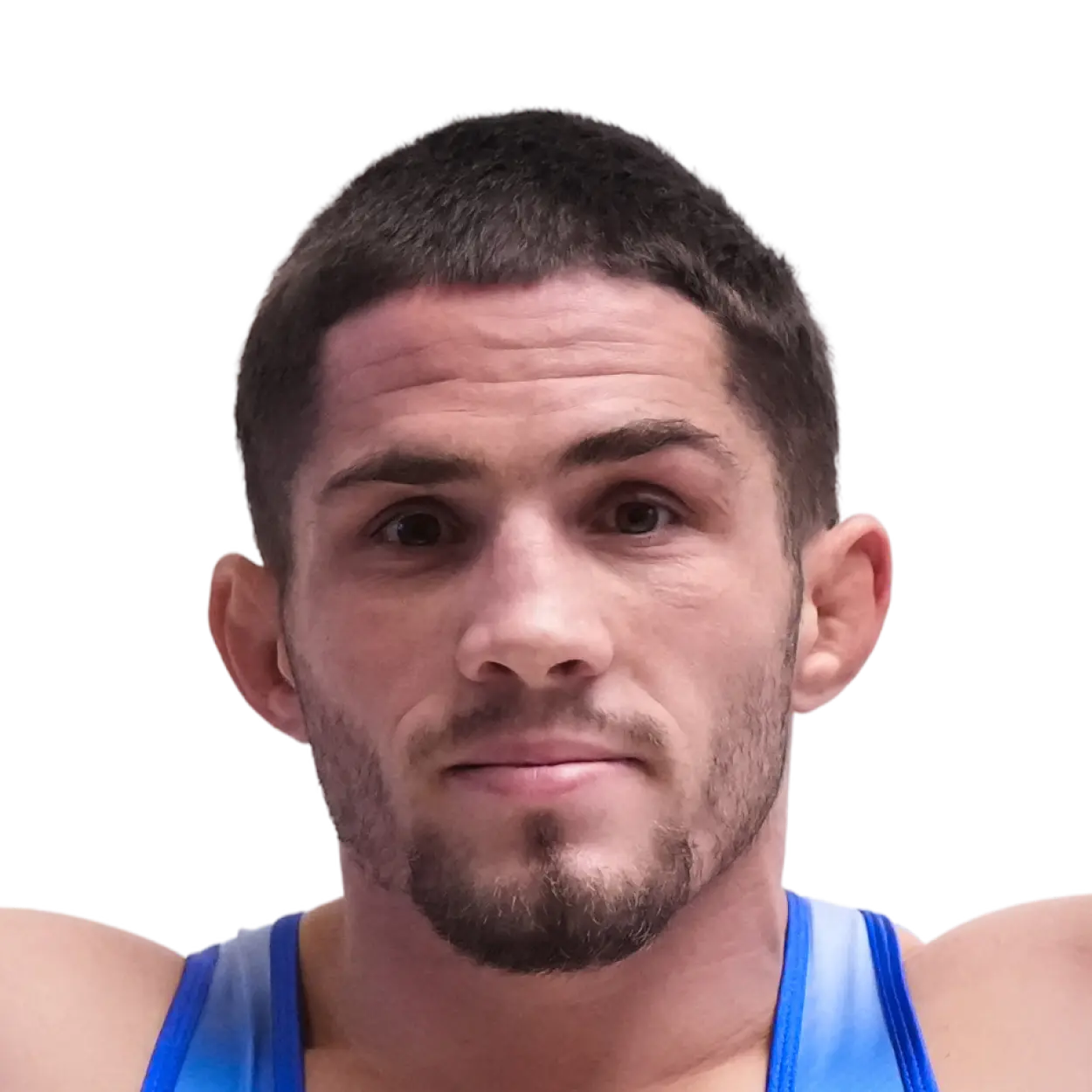Portrait of Nathan Tomasello, RAF athlete.