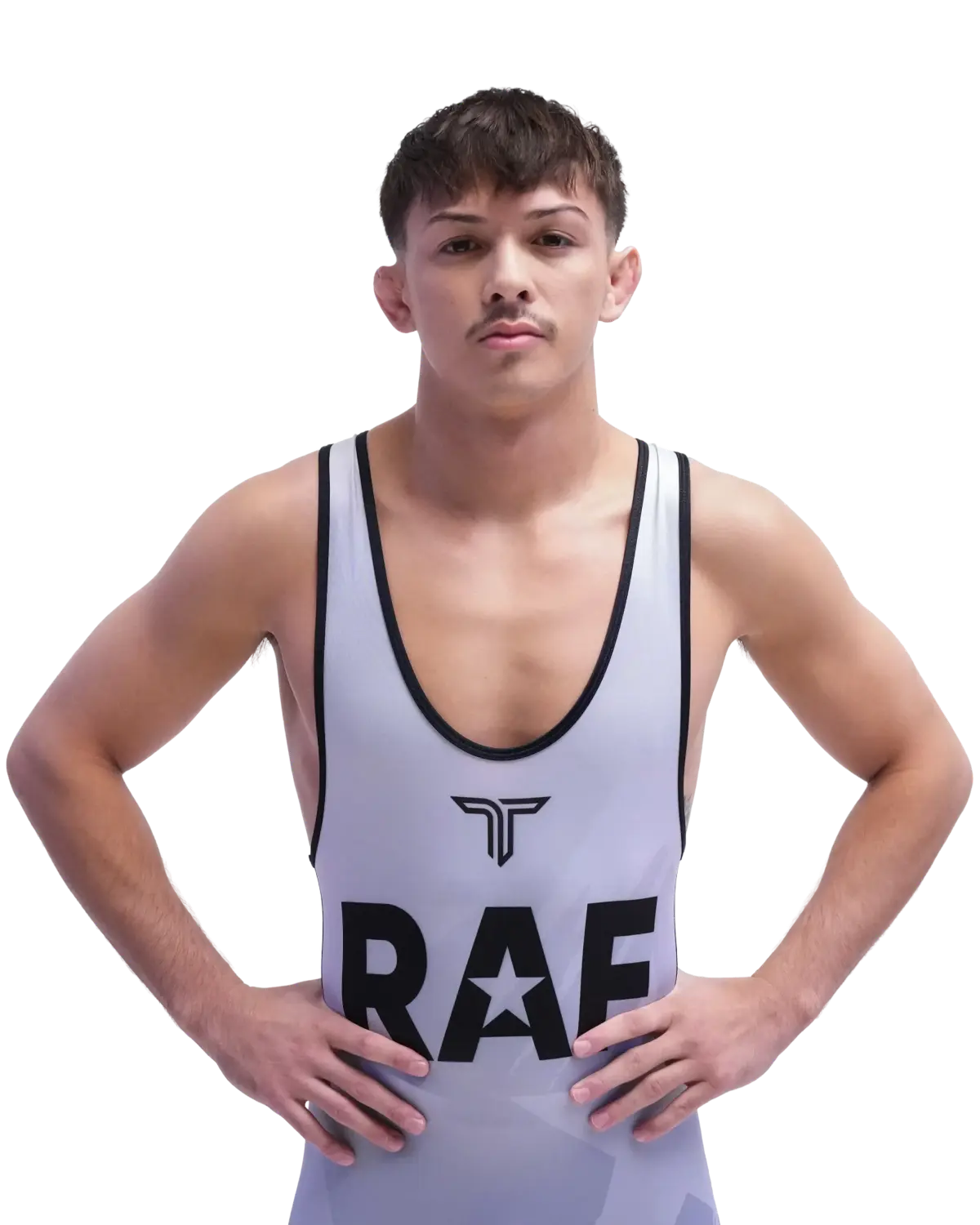 Upper-body portrait of Matt Ramos, RAF athlete.