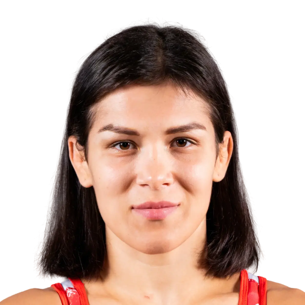 Portrait of Anastasia Nichita, RAF athlete.