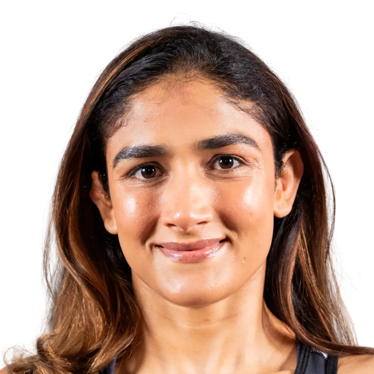 Portrait of Vinesh Phogat, RAF athlete.