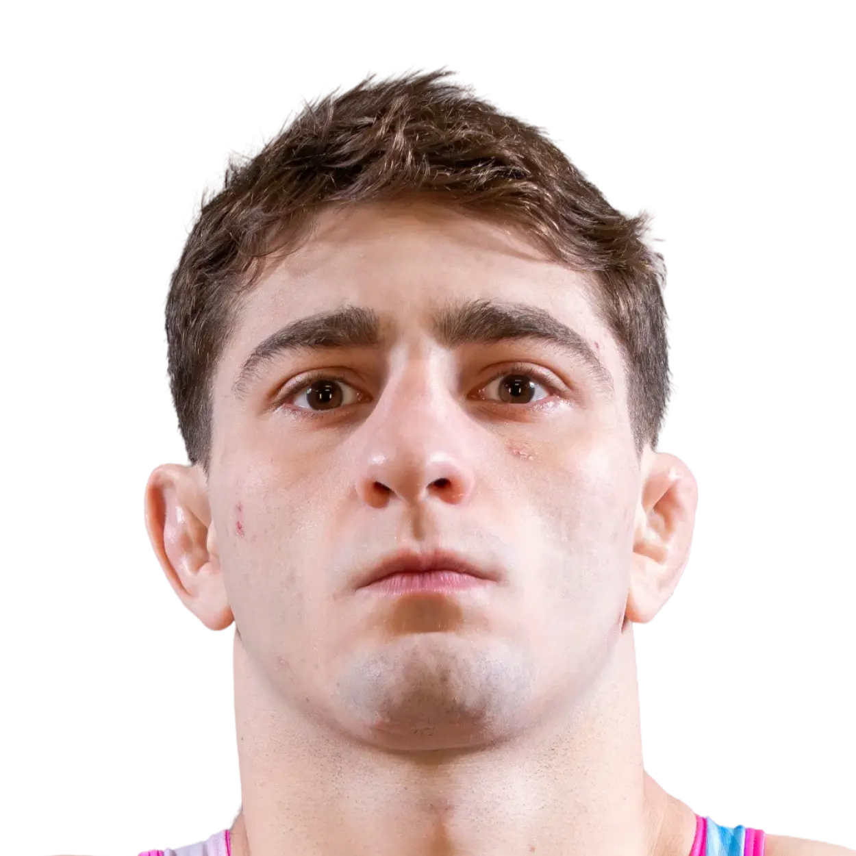 Portrait of Austin Desanto, RAF athlete.
