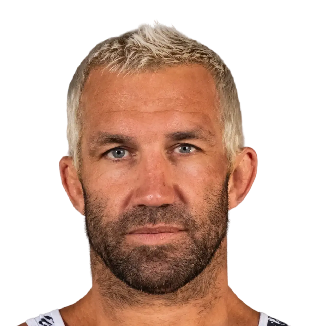 Portrait of Luke Rockhold, RAF athlete.
