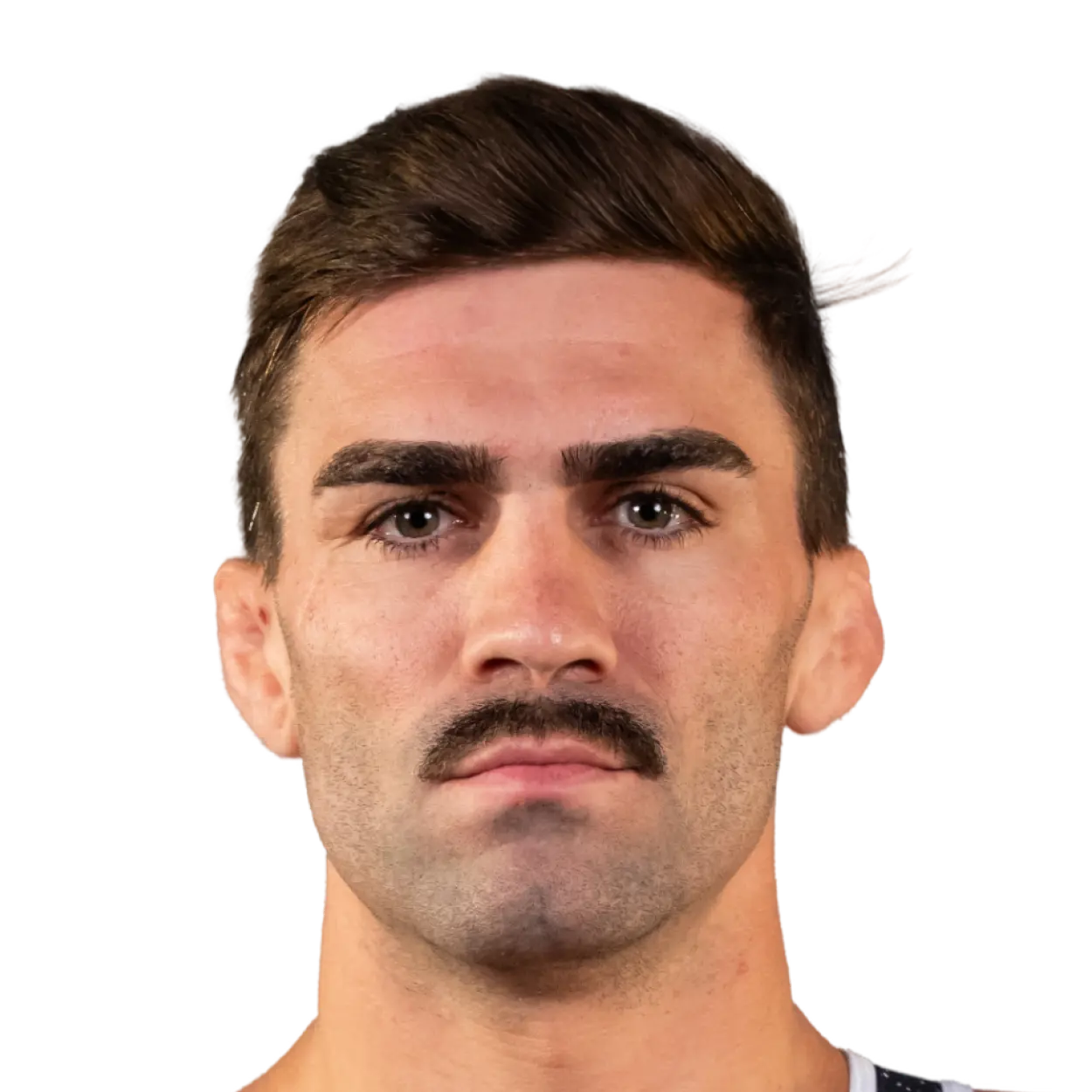 Portrait of Bryce Meredith, RAF athlete.