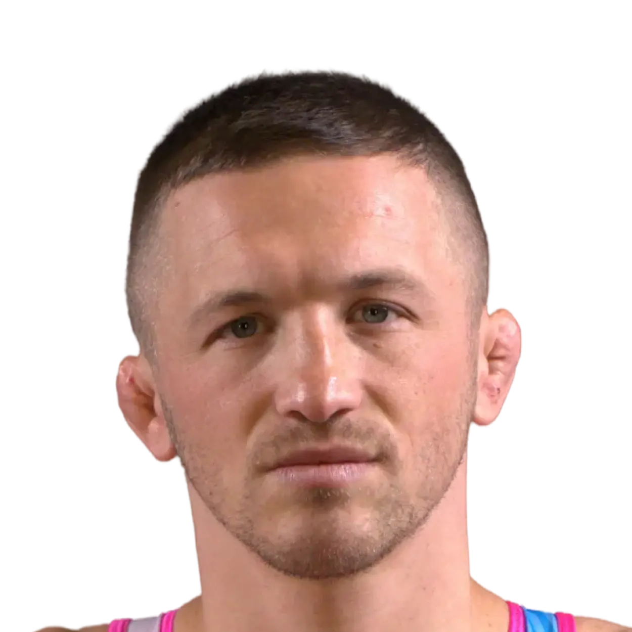 Portrait of Johnni DiJulius, RAF athlete.