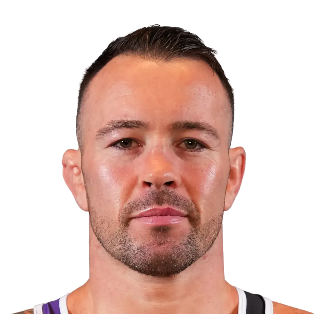 Portrait of Colby Covington, RAF athlete.
