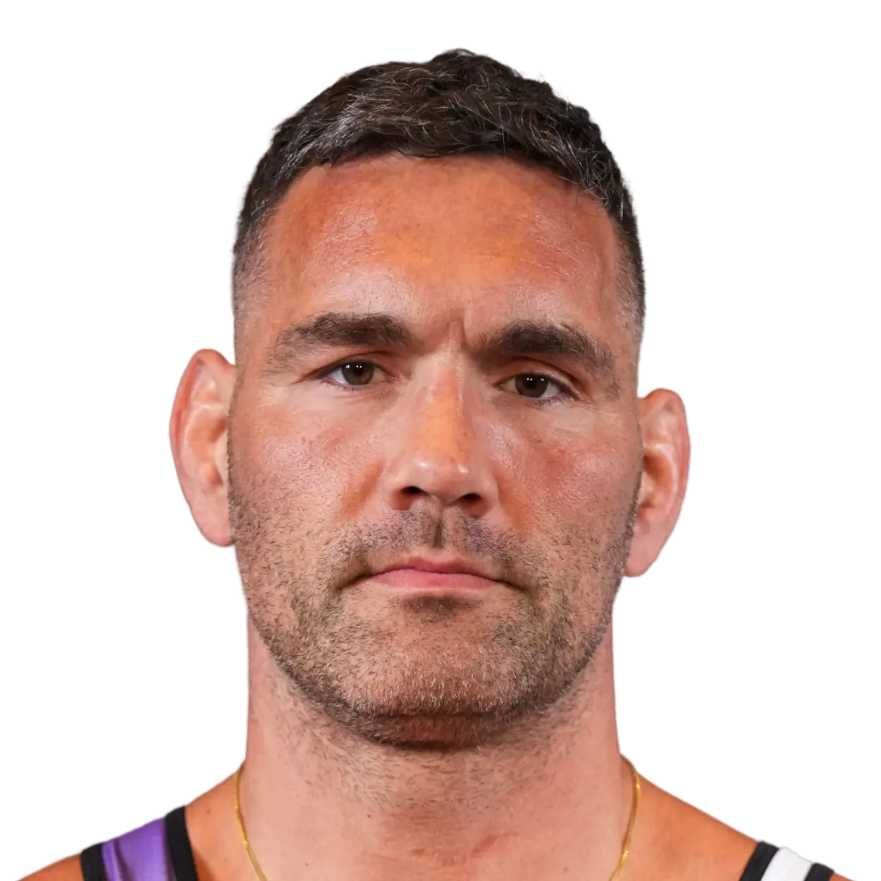 Portrait of Chris Weidman, RAF athlete.