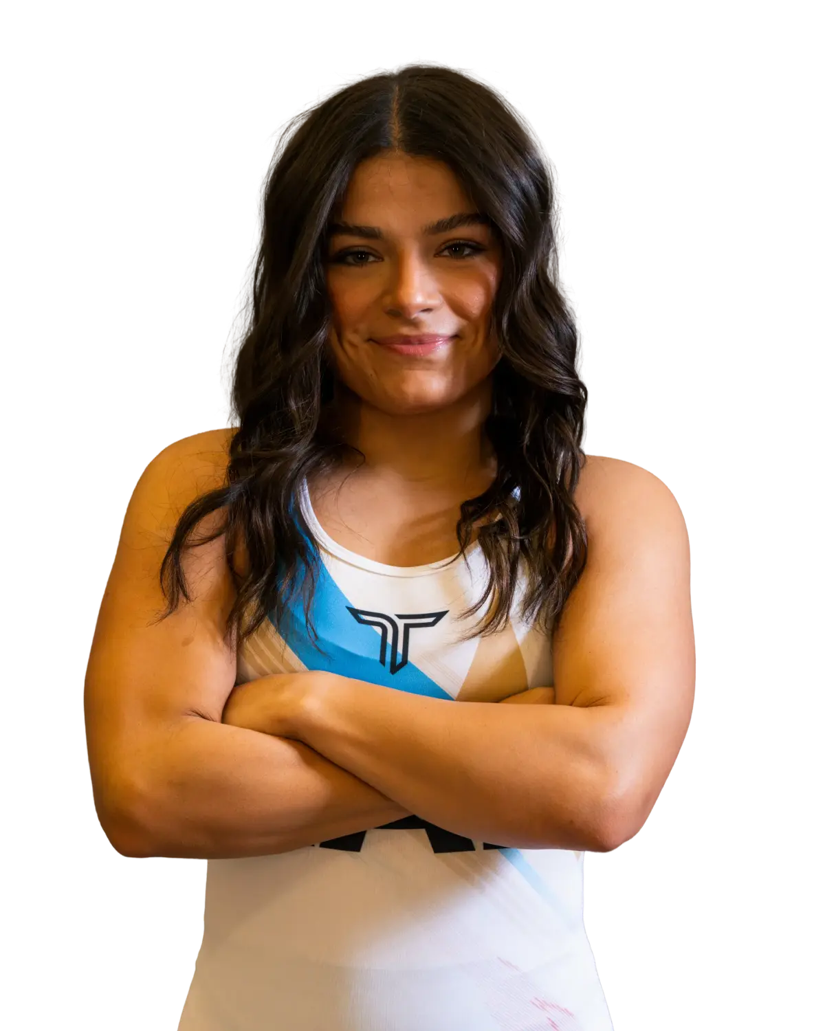 Upper-body portrait of Alexis Gomez, RAF athlete.