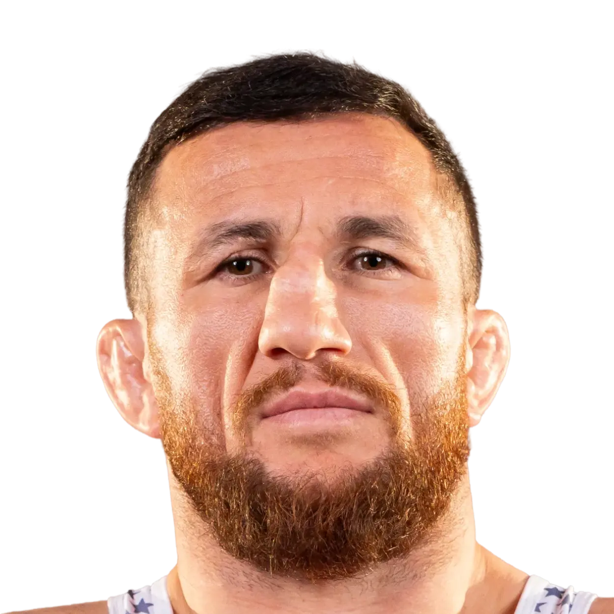 Portrait of Merab Dvalishvili, RAF athlete.