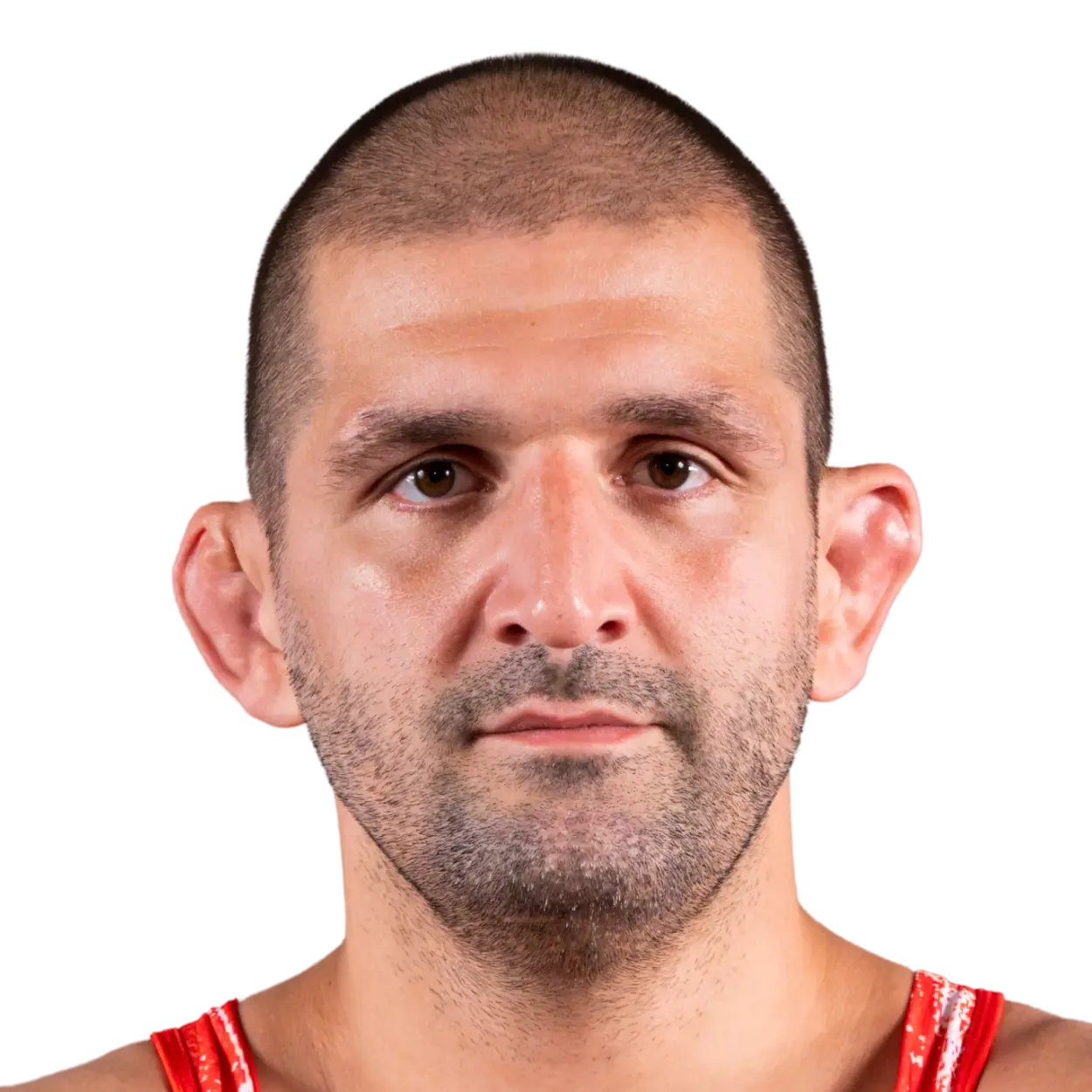 Portrait of Geno Petriashvili, RAF athlete.