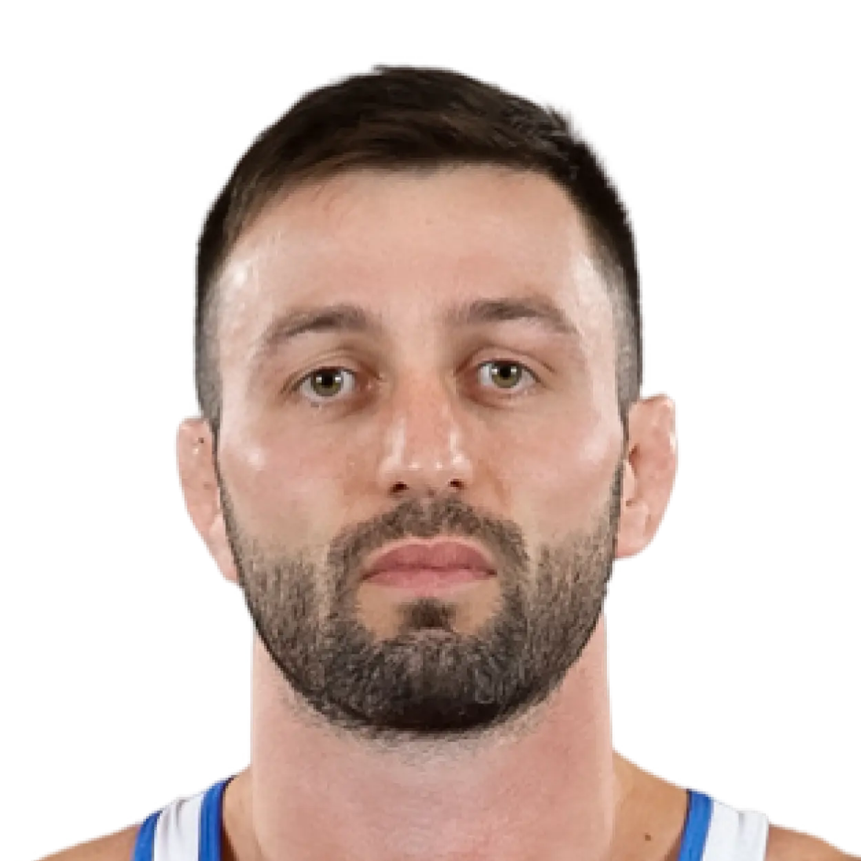 Portrait of Soslan Ramonov, RAF athlete.