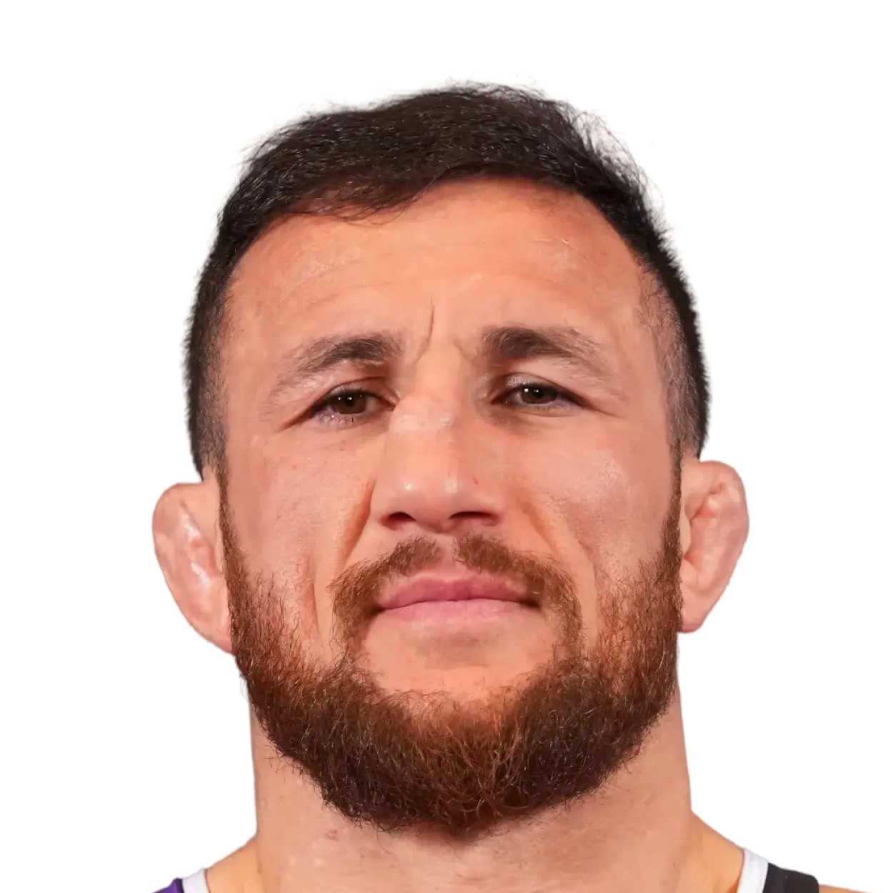 Portrait of Merab Dvalishvili, RAF athlete.