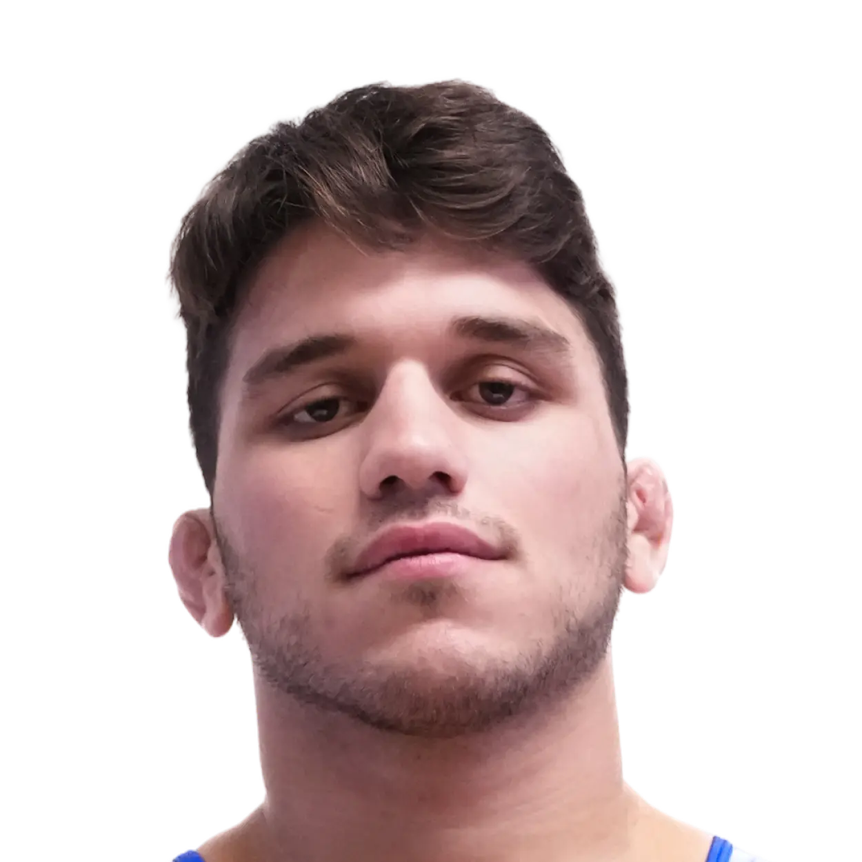 Portrait of Yianni Diakomihalis, RAF athlete.