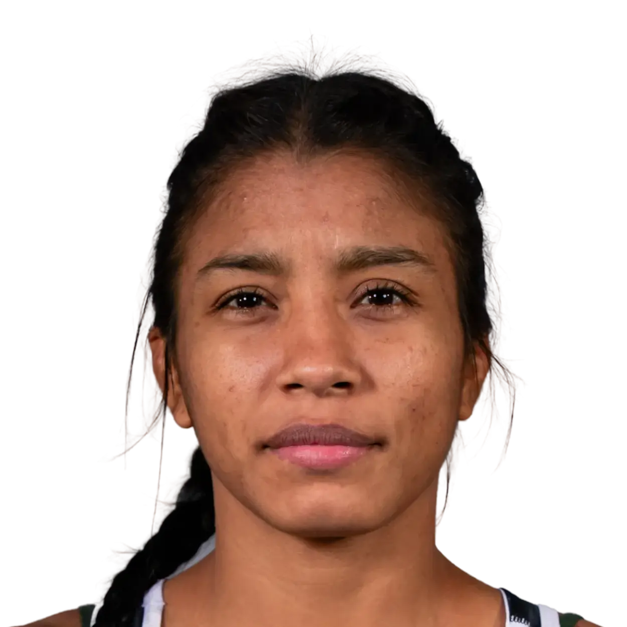 Portrait of Lucia Yepez, RAF athlete.