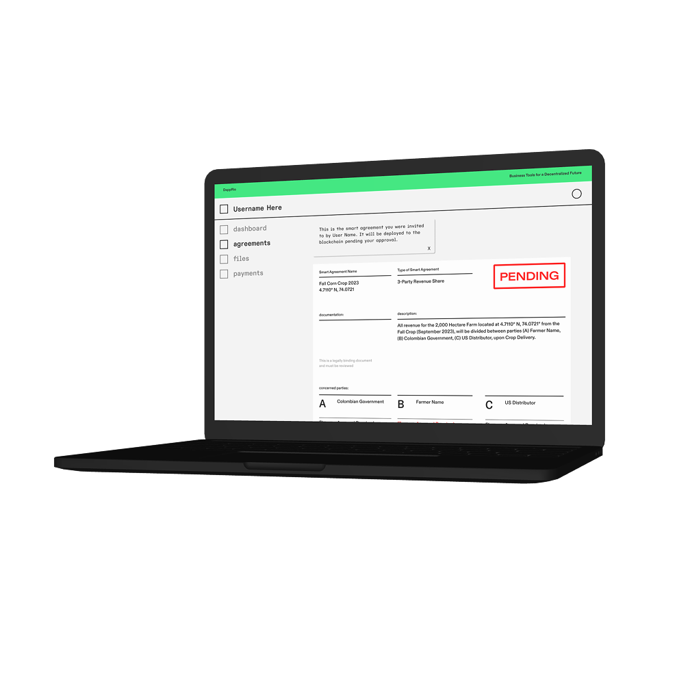 UX/UI enhancements by Irazu Studio for Dapprio’s SaaS platform to improve consistency and scalability.
