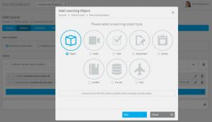 Easily add lessons to a course using existing or off-the-shelf content.