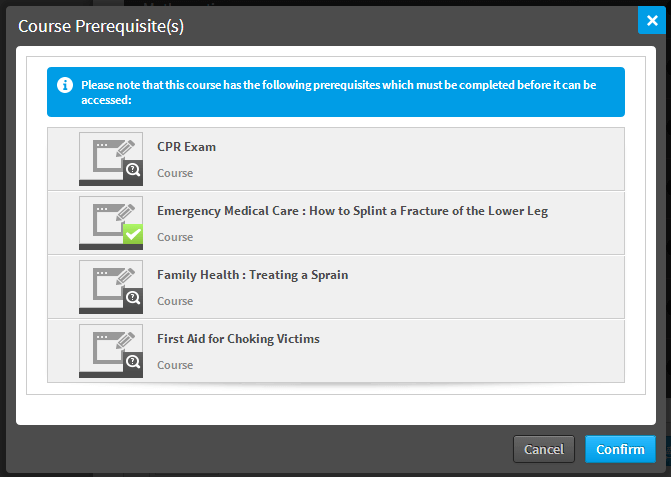Absorb LMS: prerequisites