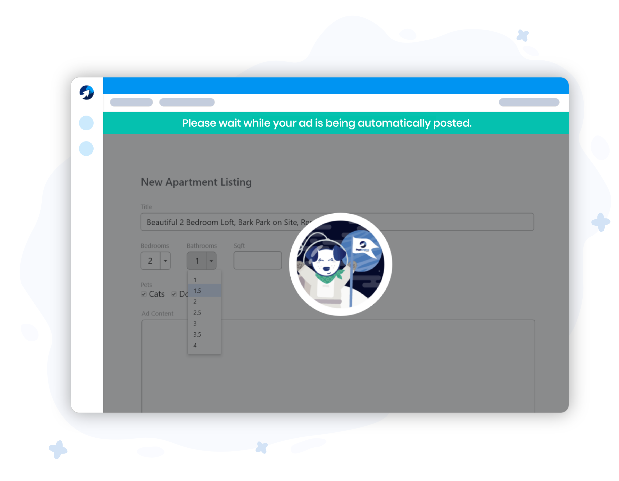PostEngine automatically creating an ad