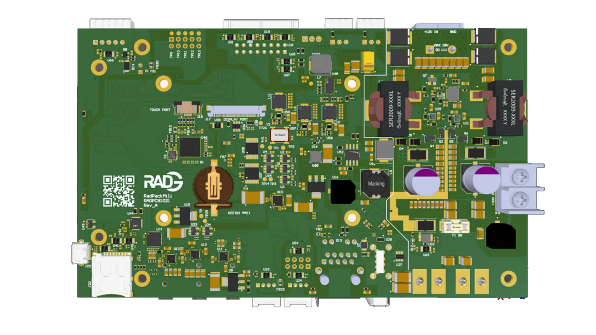 RAD Silicon board