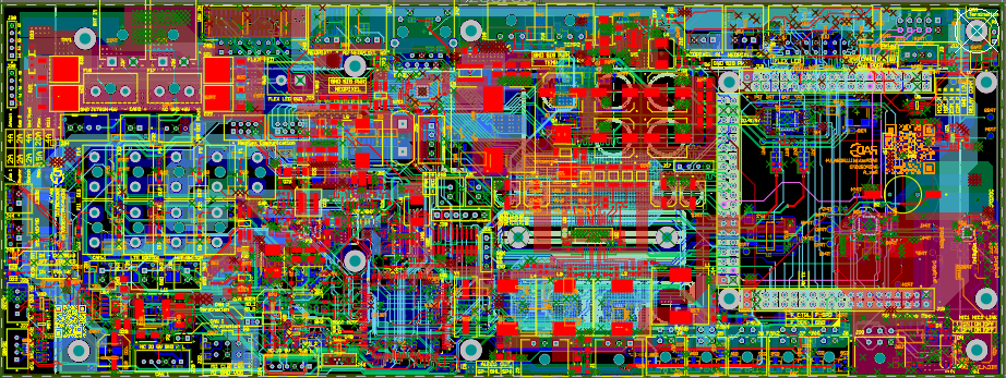 RAD Silicon chip layout