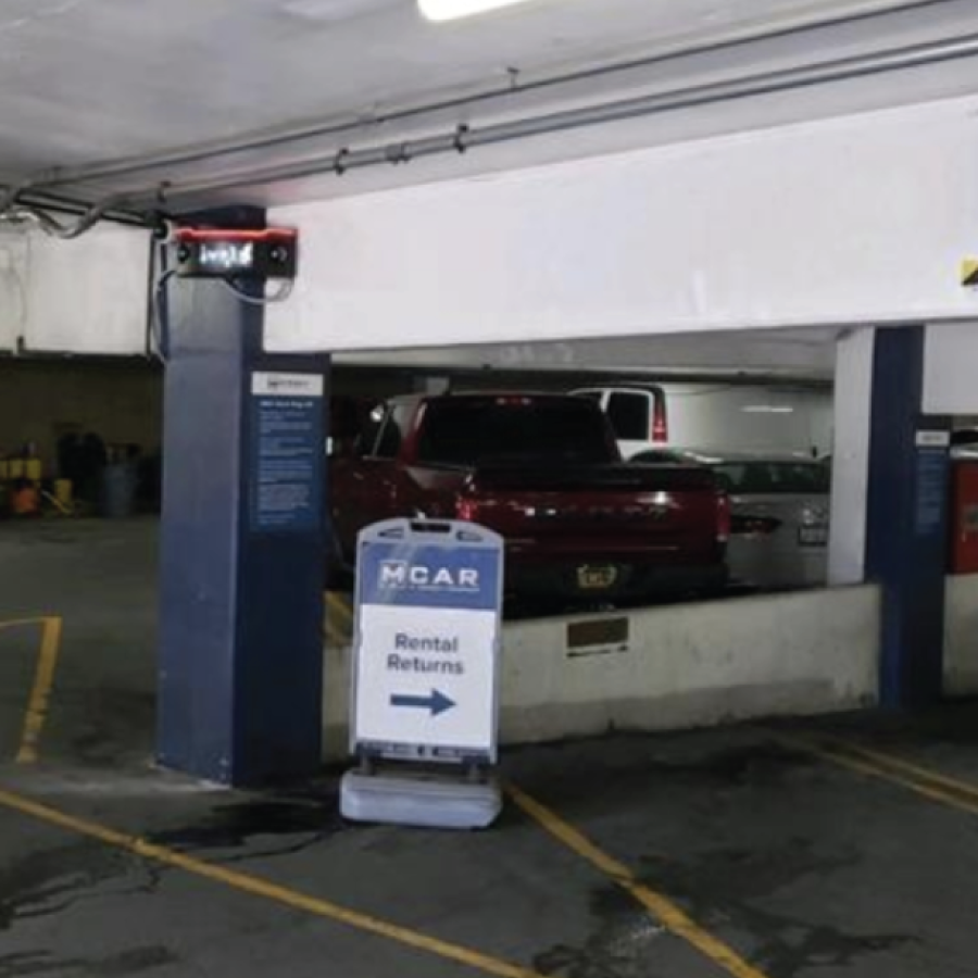 ROSA at Midway Car Rental Parking