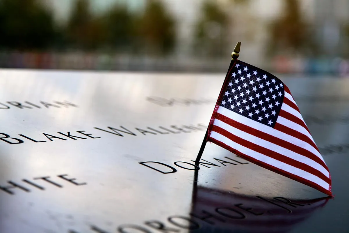small american flag